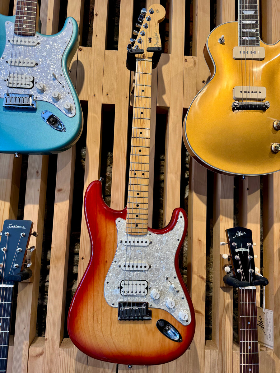 2001 Fender American FAT Stratocaster Texas Special HSS ~ Sienna