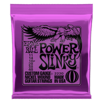 Ernie Ball Power Slinky Electric Guitar Strings 11-48