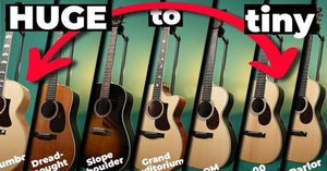 Acoustic Guitars - What size is right for me?
