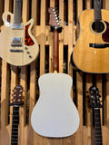 Fender Malibu Player Electro Acoustic ~ Olympic White (Preloved)