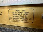 1993 Marshall JCM800 Model 2203 100W Head (Preloved) *COLLECTION ONLY*