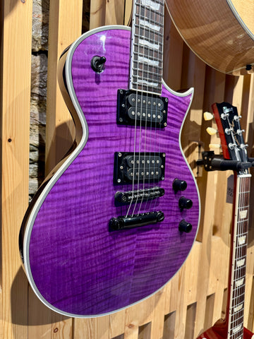 ESP LTD EC-1000FM ~ See Through Purple (Preloved)