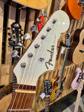 Fender Malibu Player Electro Acoustic ~ Olympic White (Preloved)