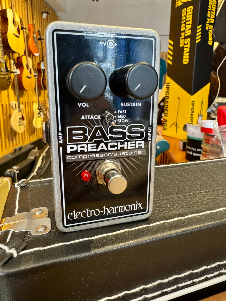 EHX Bass Preacher Compressor / Sustainer Pedal (Preloved) – Windmill Guitars
