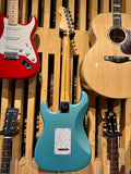 2001 Fender American FAT Stratocaster Texas Special HSS ~ Teal Green Metallic
