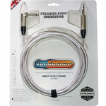 Van Damme Silver Series FLAT CAP 90P/F Guitar Cable with angled plug - 3m