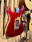 2008 Fender Custom Shop 1960 Stratocaster Relic USA ~ Candy Apple Red (Preloved)