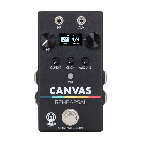 Walrus Audio Canvas Rehersal