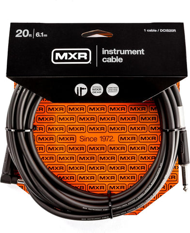 MXR 20ft Standard Cable ~ Right Angle