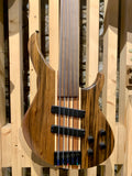 Harley Benton HBZ-2005 Deluxe 5-String Fretless Bass (Preloved)