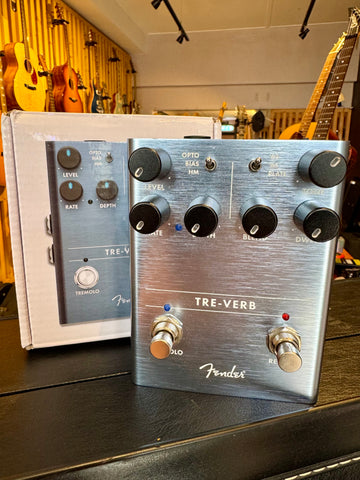 Fender TRE-VERB Tremolo / Reverb Pedal (Preloved)