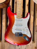 2011 Fender USA Deluxe Stratocaster ~ Sunset Metallic