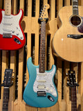 2001 Fender American FAT Stratocaster Texas Special HSS ~ Teal Green Metallic
