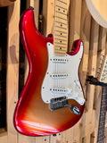 2011 Fender USA Deluxe Stratocaster ~ Sunset Metallic