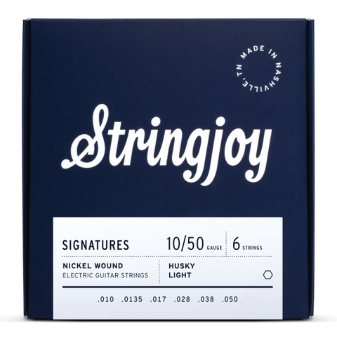 Stringjoy Signatures 10-50 Husky Light Electric Guitar Strings