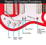 Rapier 22 ~ 3 Tone Sunburst *DEAL
