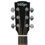 Vintage Pacific Coast Series Acoustic Guitar ~ Natural Spruce