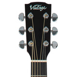 Vintage Pacific Coast Series Acoustic Guitar ~ Natural Spruce