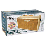 Vintage Retro 25w Guitar Amplifier with DSP ~ Vintage White