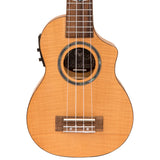 Laka Maple Series Electro-Acoustic Ukulele & Carry Bag ~ Soprano