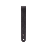 D'Addario Garment Leather Guitar Strap - Black