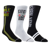 Perris Socks 3 Pack Gift Tin ~ Guns N Roses