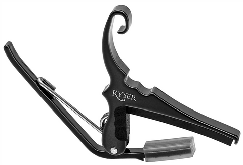 Kyser Quick Change Capo ~ Black Chrome