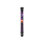 D'Addario Outrun Guitar Strap ~ Neon Stars