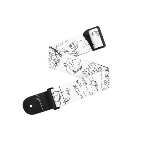 D'Addario John Lennon & Yoko Guitar Strap
