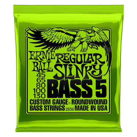 Ernie Ball  5-STRING REGULAR SLINKY BASS SET 45-130