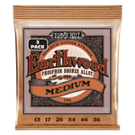 Ernie Ball Earthwood Phosphor Bronze Alloy Medium 13 - 56 (3 PACK)
