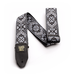 Ernie Ball Jacquard Guitar Strap - Tribal Silver