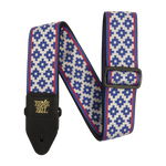 Ernie Ball Jacquard Guitar Strap - Blue Crux