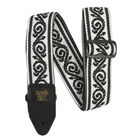 Ernie Ball Jacquard Guitar Strap - Black Vine