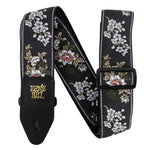 Ernie Ball Jacquard Guitar Strap - White Blossom