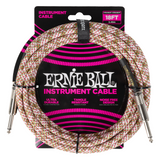 Ernie Ball Braided Instrument Cable ~ Emerald Argyle