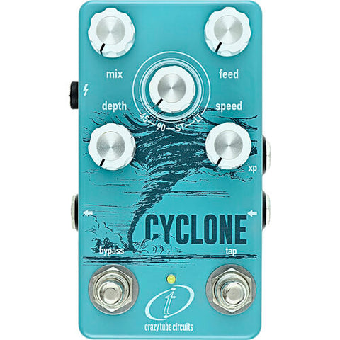 Crazy Tube Circuits Cyclone Phaser Effects Pedal