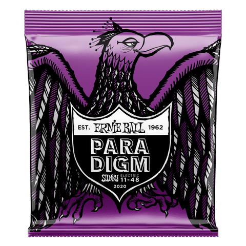 Ernie Ball Paradigm Power Slinky Electric Guitar Strings 11-48