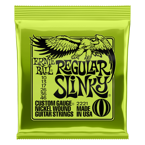 Ernie Ball Regular Slinky Electric Strings 10-46