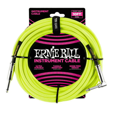 Ernie Ball 10' Braided Cable