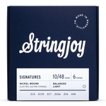 Stringjoy Signatures | Balanced Light Gauge (10-48) Nickel Wound Electric Guitar Strings