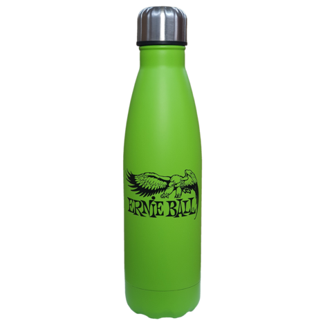 Ernie Ball Metal Water Bottle - Regular Slinky Lime