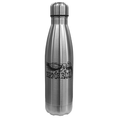 Ernie Ball Metal Water Bottle - Stainless Steel