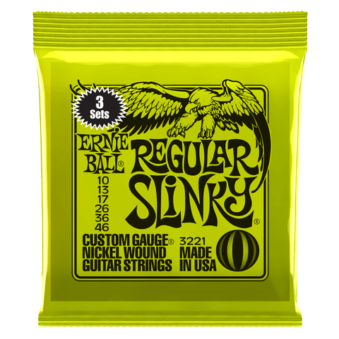 Ernie Ball 3221 10-46 Three Pack