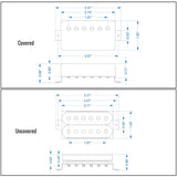 Lollar Imperial Humbucker Pickup Set - Nickel