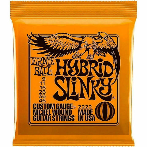 Ernie Ball Hybrid Slinky Electric Guitar Strings 9 - 46