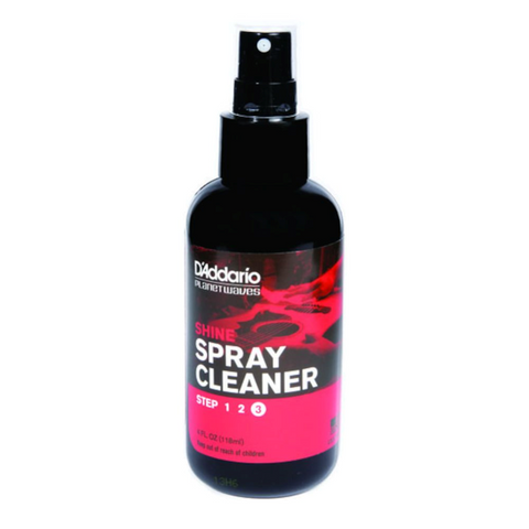 D'Addario Shine Instant Spray Cleaner 1oz.