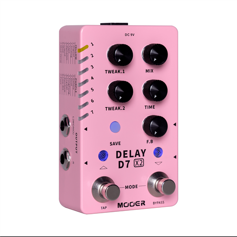 Mooer X2 Series D7 Delay