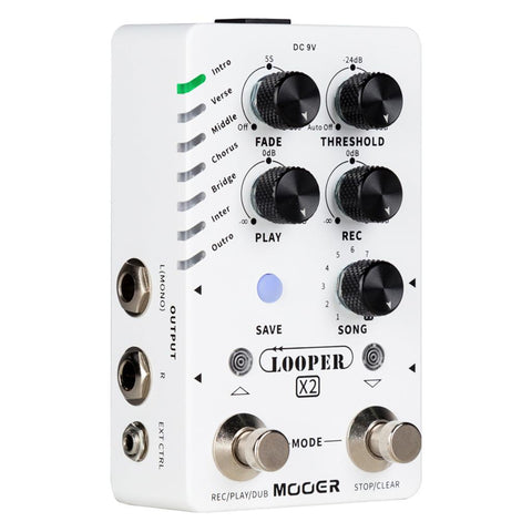 Mooer X2 Series Loop Pedal