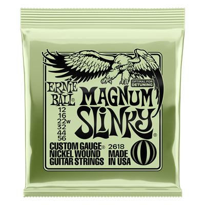 Ernie Ball Magnum Slinky Electric Guitar Strings 12-56